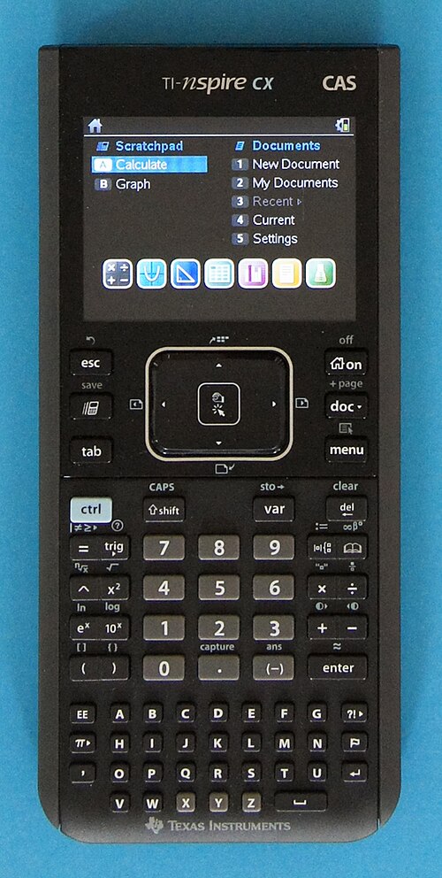 TI CX CAS Calculator